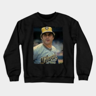 Sal Bando - Left Oakland Athletics, Signed With Milwaukee Brewers Crewneck Sweatshirt